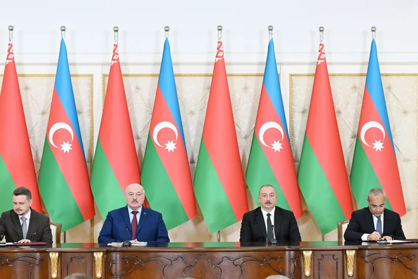 Azərbaycan və Belarus arasında doqquz sənəd imzalanıb - YENİLƏNİB