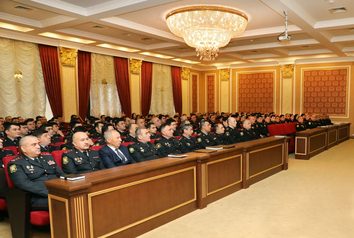 Bakı Şəhər Baş Polis İdarəsində Ulu Öndər Heydər Əliyevin xatirəsi yad edilib