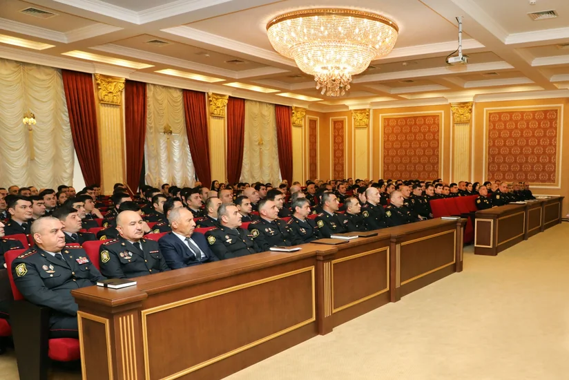 Bakı Şəhər Baş Polis İdarəsində Ulu Öndər Heydər Əliyevin xatirəsi yad edilib