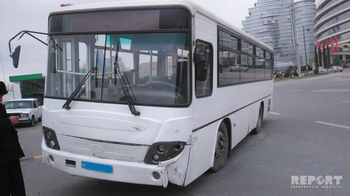 Bakıda marşrut avtobusu piyadanı vuraraq öldürdü