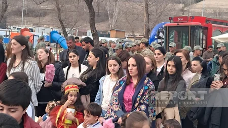 Laçında Novruz şənliyi keçirilib