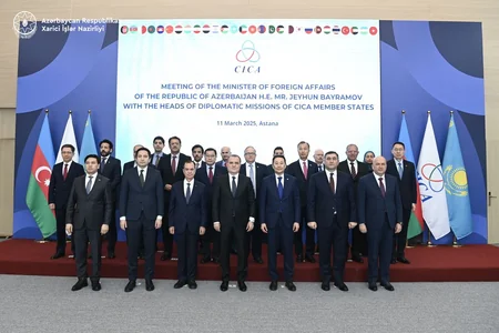 Azərbaycan XİN başçısı Kayrat Sarıbayla AQEM-in fəaliyyət imkanlarının genişləndirilməsini müzakirə edib
