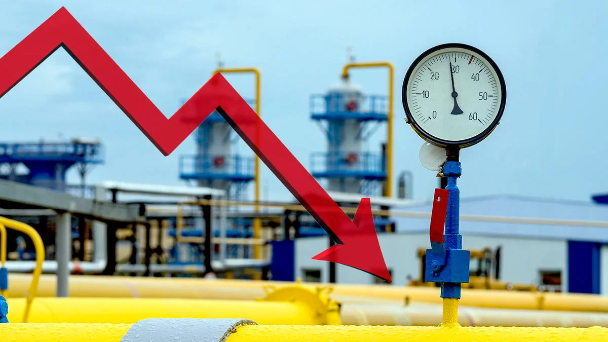 Биржевые цены на газ в Европе потеряли почти 6%