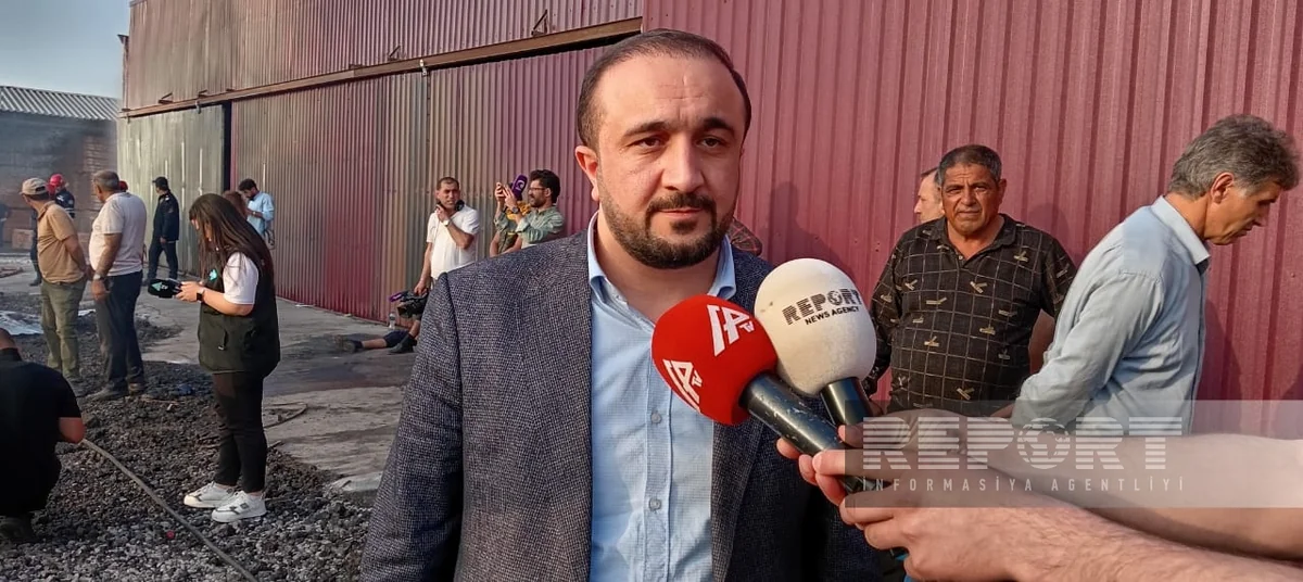 Taxta bazarında zərərçəkən sahibkar: 70-80 min manatlıq ziyan dəyib