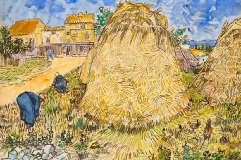 Пейзаж Винсента Ван Гога продан на аукционе в Нью-Йорке за рекордные $35,9