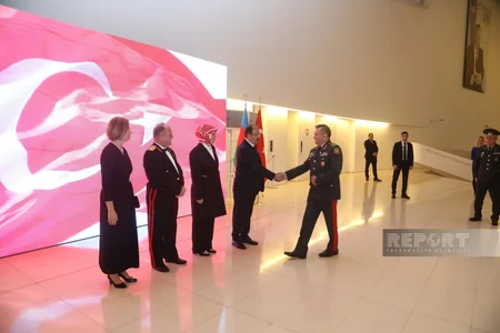 Bakıda Türkiyə Cümhuriyyətinin elan edilməsinin 100 ili münasibətilə rəsmi ziyafət verilib - YENİLƏNİB