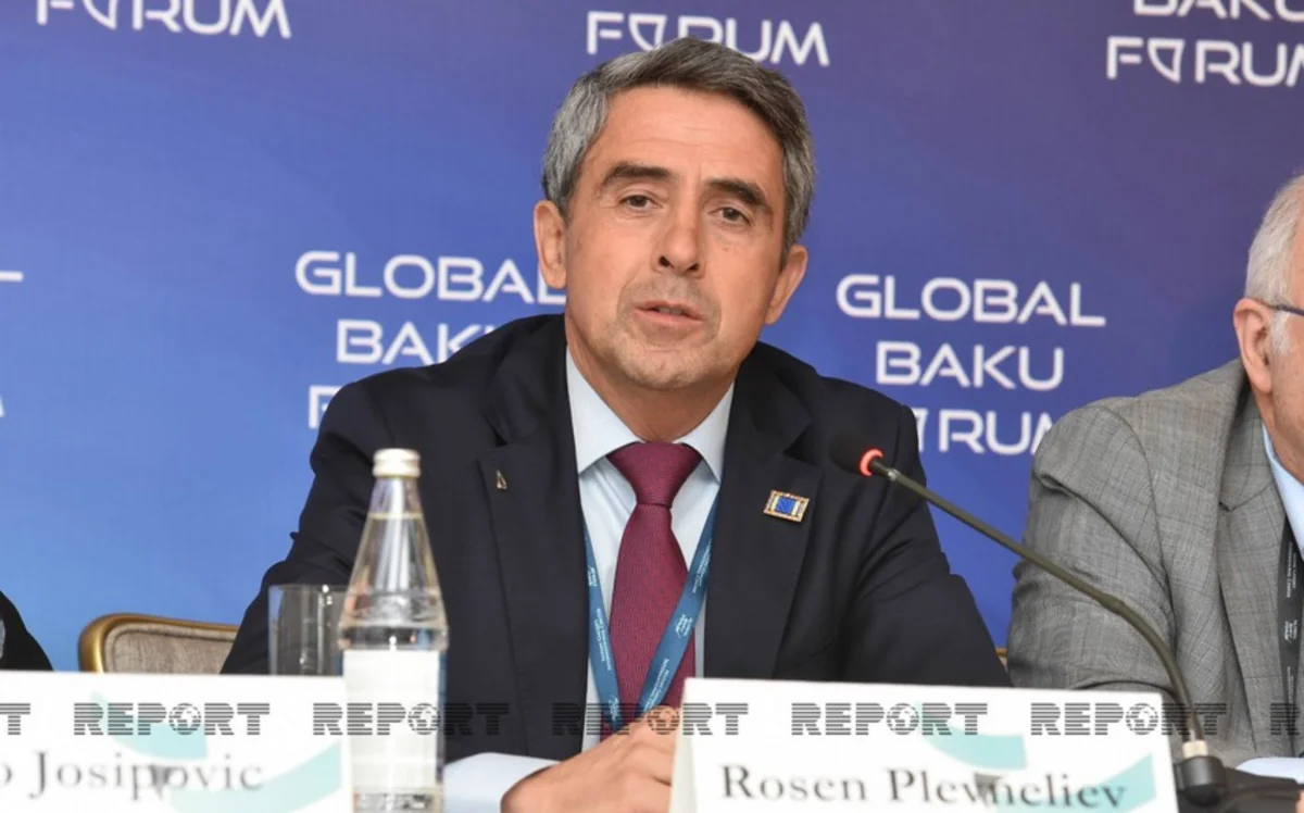 Bolqarıstanın sabiq Prezidenti: “Azərbaycan mürəkkəb vəziyyətdə bizə dəstək verdi”