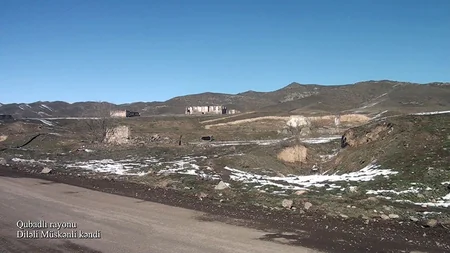 Qubadlının Diləli Müskənli kəndinin görüntüləri