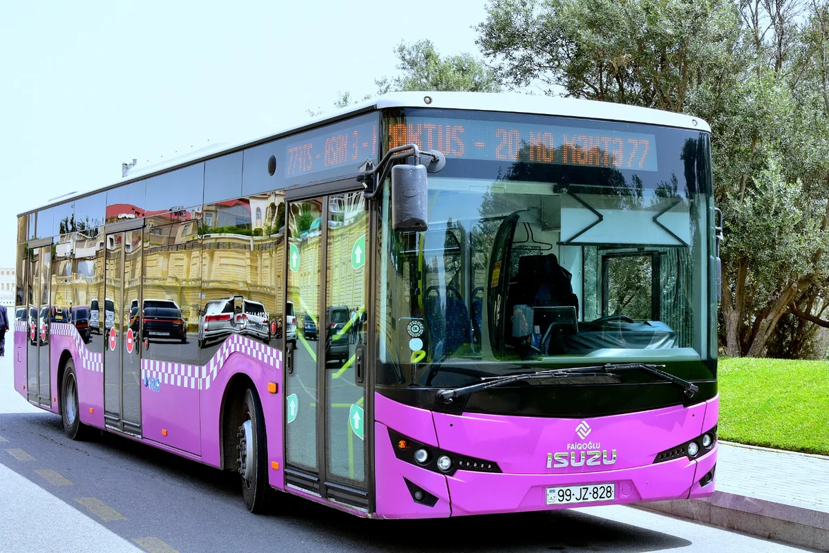 Bakıda 77 nömrəli avtobusda sərnişindaşımanın keyfiyyəti yaxşılaşdırılacaq
