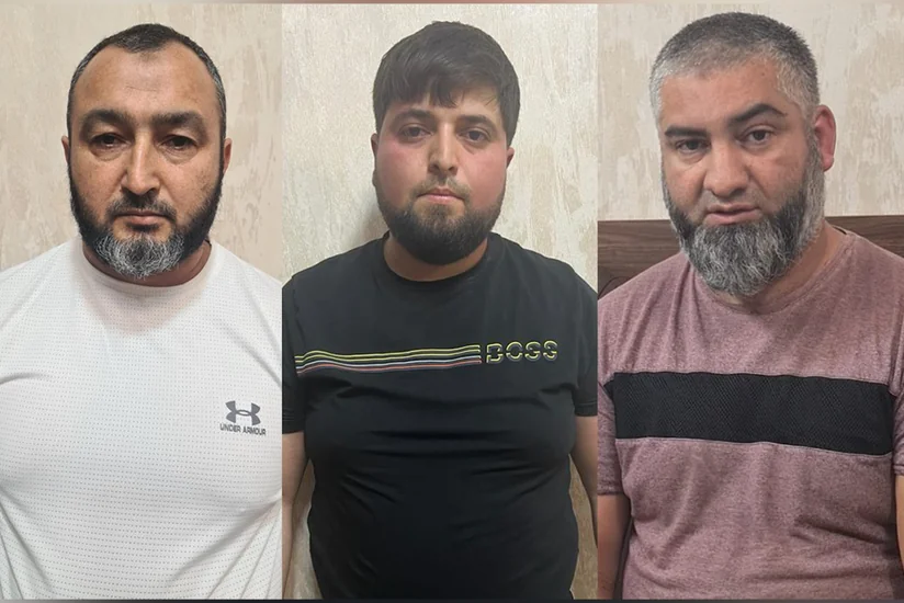Bakıda restoran sahibindən 100 min manat pul tələb edən və avtomobilini qəsdən yandıran şəxslər saxlanılıb