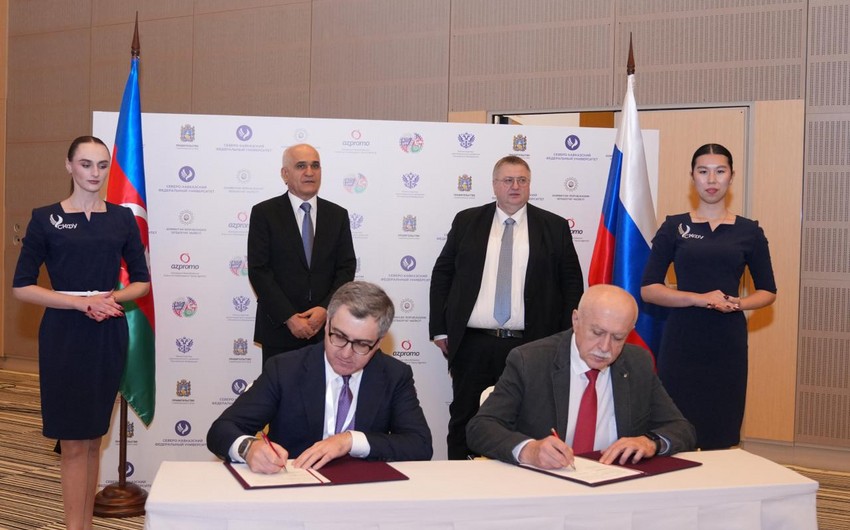 Rusiya-Azərbaycan regionlararası forumunda Moskva və Bakı bir sıra sənədlər imzalayıblar