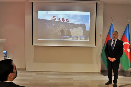 Şuşa Şəhəri Dövlət Qoruğu İdarəsinin rəsmi internet saytının təqdimatı keçirilib