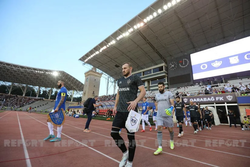 Qarabağ Lexlə oyundan öncə qazilərə anlamlı jest edib