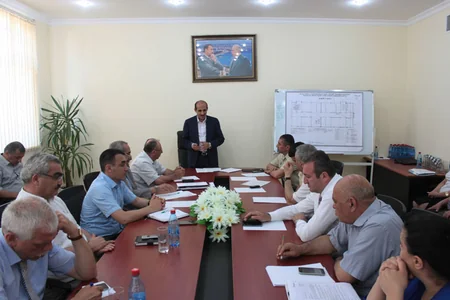 ​Ekologiya İdarəsində rəhbər heyətin mülki müdafiə məşqi keçirilib