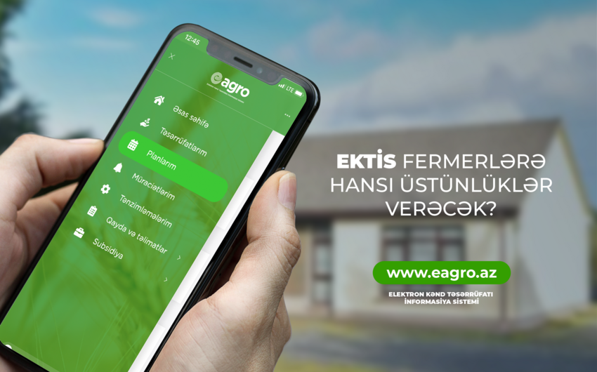 Azərbaycanda Elektron Kənd Təsərrüfatı İnformasiya Sistemi təkmilləşdirilir