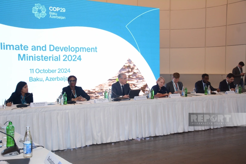 Bakıda iqlim və inkişaf üzrə nazirlərin görüşü keçirilir