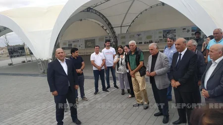Ağdam sakinlərinin doğma şəhərə səfəri baş tutub