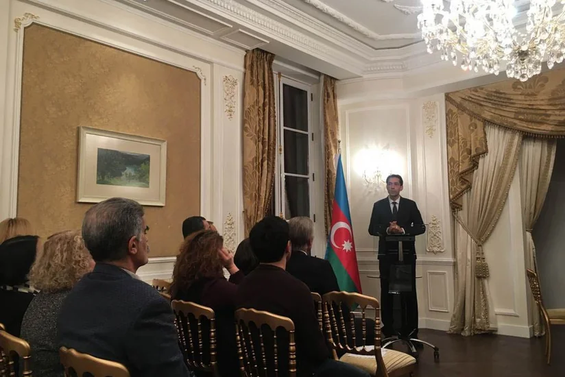 Parisdə Heydər Əliyevin xatirəsi böyük ehtiramla yad edilib