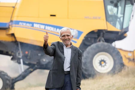 Lerikdə fermerlərlə taxıl biçininin təşkili barədə müzakirələr aparılıb