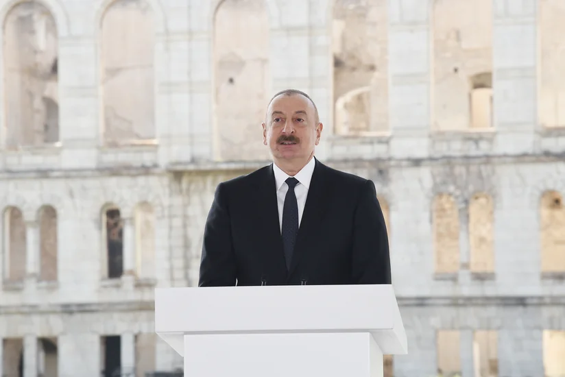 Ilham Aliyev: Though the war is over, territorial claims against us are not over yet