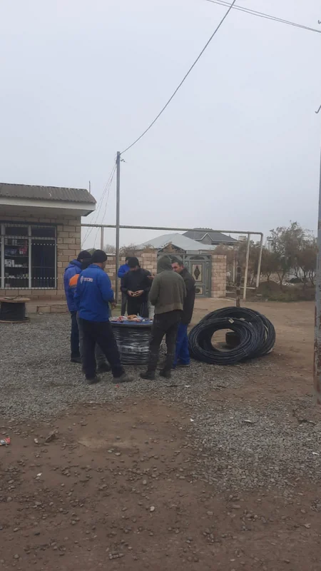 Salyanın qəsəbə və kəndlərində elektrik təsərrüfatı yenilənir