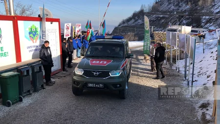 В течение дня по дороге Ханкенди-Лачын беспрепятственно проехали 32 автомобиля миротворцев