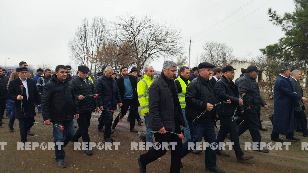 Ağdamda Xocalı faciəsinin 30-cu il dönümü ilə bağlı yürüş keçirilib