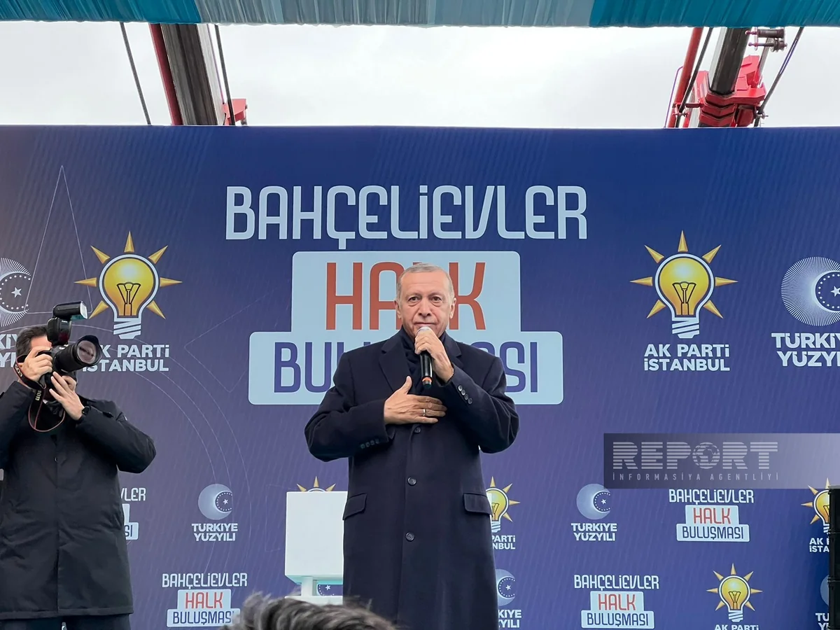 Ərdoğan: “14 mayda Türkiyədə yüz ilin miladı olacaq”
