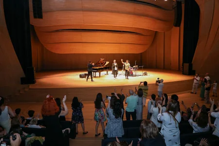 Kubalı cazmen Heydər Əliyev Mərkəzində konsert verib