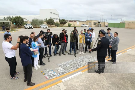 Bakıda tullantıların arasından 8-i əcnəbilərə məxsus olmaqla 57 avtomobil nömrəsi tapılıb