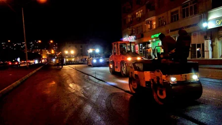 Bakının Ceyhun Səlimov küçəsi əsaslı təmir edilir