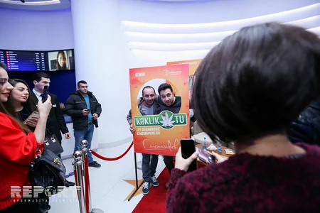 Kəklikotu kino-komediyasının “CinemaPlus Gənclik Mall”da imza mərasimi baş tutub - FOTO