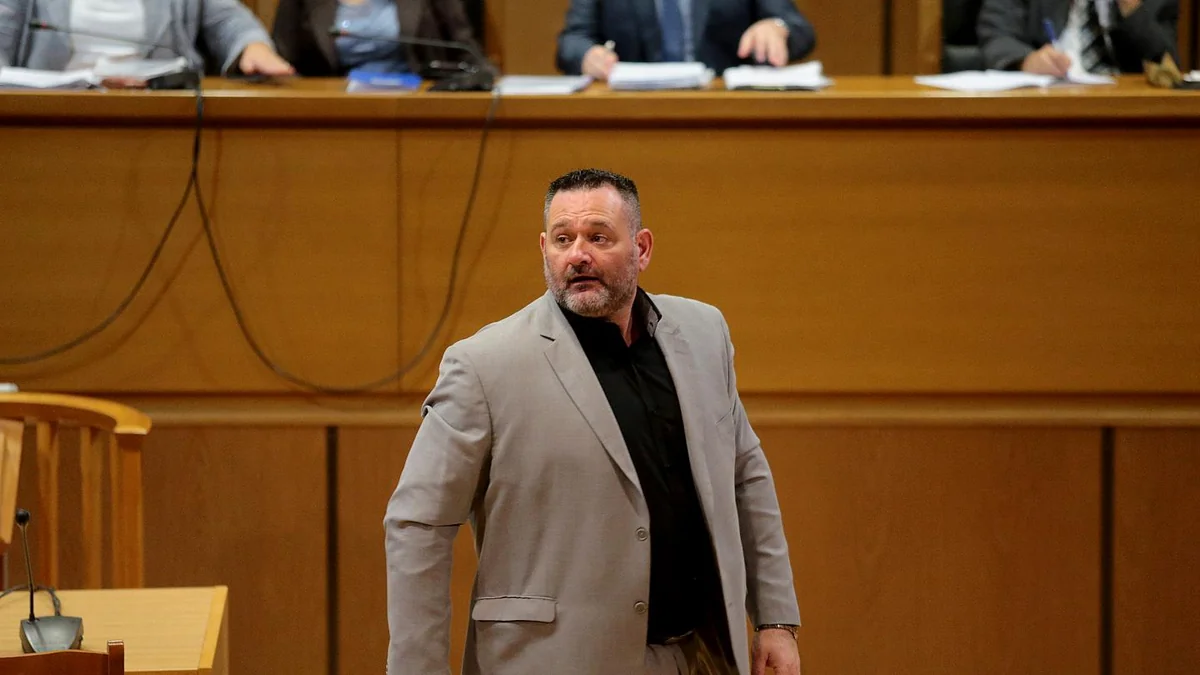 Greek racist MP arrested