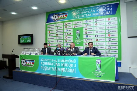 Futbol üzrə Azərbaycan Kubokunun püşkü atılıb