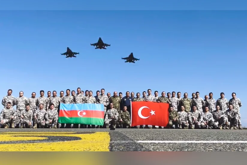 Türkiyə Milli Müdafiə Nazirliyi Azərbaycan Ordusu ilə birgə təlimlərdən görüntülər yayıb
