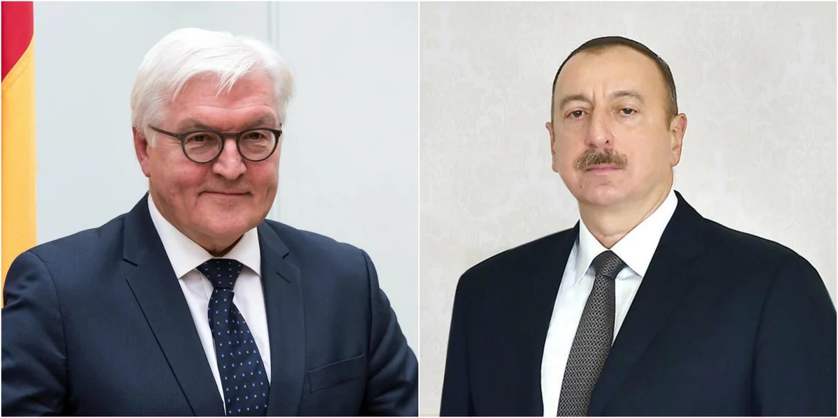 Frank-Walter Steinmeier congratulates President Ilham Aliyev