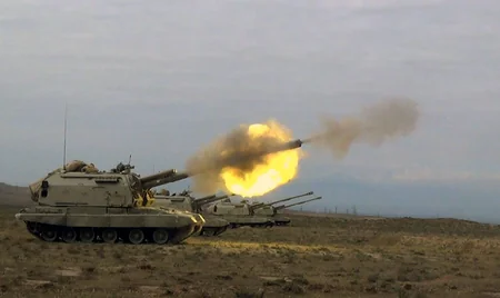 Проведен основной этап командно-штабных военных игр с боевой стрельбой