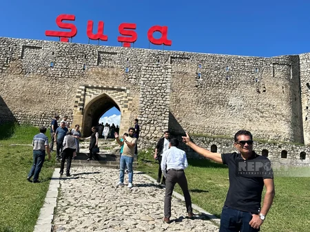 A-Hub Akselerasiya Proqramının iştirakçıları üçün Şuşada gəzinti təşkil edilib