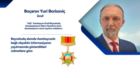 “Azİz” İsrail-Azərbaycan Beynəlxalq Assosiasiyasının qurultayı keçirilib, yeni prezident seçilib