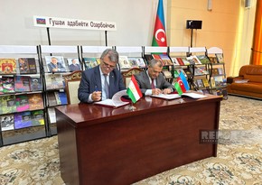 Tacikistan və Azərbaycan Milli kitabxanaları arasında memorandum imzalanıb
