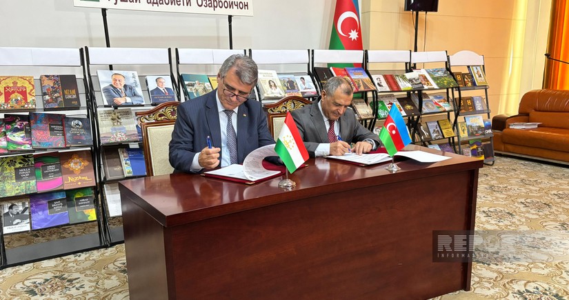 Tacikistan və Azərbaycan Milli kitabxanaları arasında memorandum imzalanıb