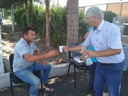 Bərdədə yol polisləri həkimlərə birgə reyd kecirdi - FOTO - VİDEO