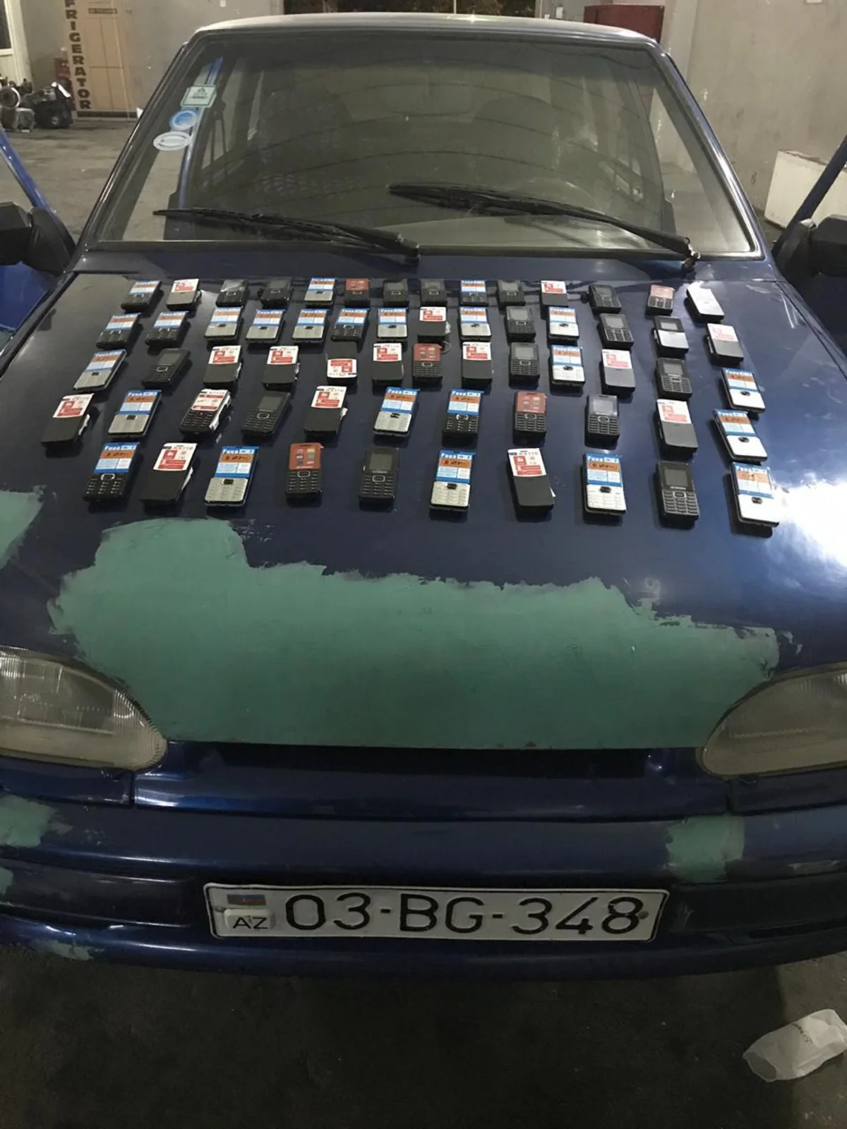 Gürcüstandan Azərbaycana 61 ədəd mobil telefonun qanunsuz gətirilməsinin qarşısı alınıb