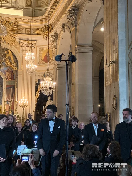 Parisdə azərbaycanlı dirijor Əyyub Quliyevin rəhbərliyi ilə konsert keçirilib - FOTO