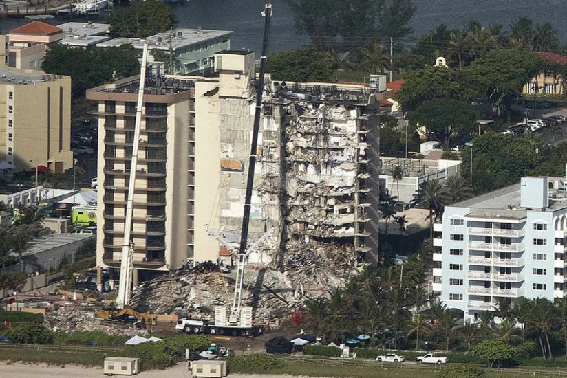 Увеличилось количество погибших при обрушении дома во Флориде