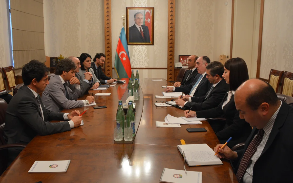 Elmar Məmmədyarov İtaliya Senatının Xarici Əlaqələr daimi komissiyasının sədrilə görüşüb