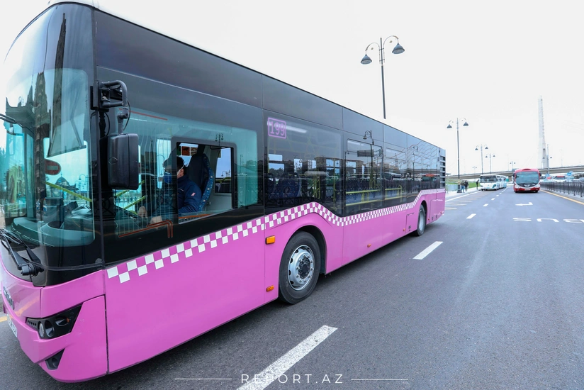 Bakıda bir marşrut avtobusunun hərəkət cədvəli dəyişdirilib