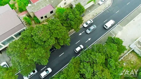 Bakıxanov qəsəbəsində 1 500 metr uzunluğa malik olan küçə əsaslı təmir olunub