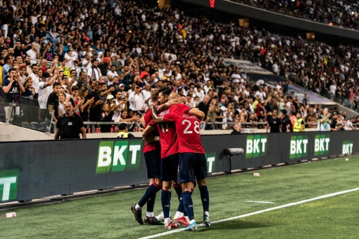 Лилль впервые завоевал Суперкубок Франции