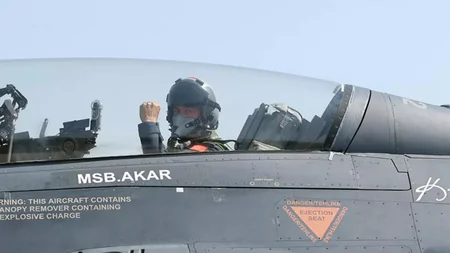 Türkiyənin müdafiə naziri Egey dənizinin şimalında “F-16” ilə uçuş edib